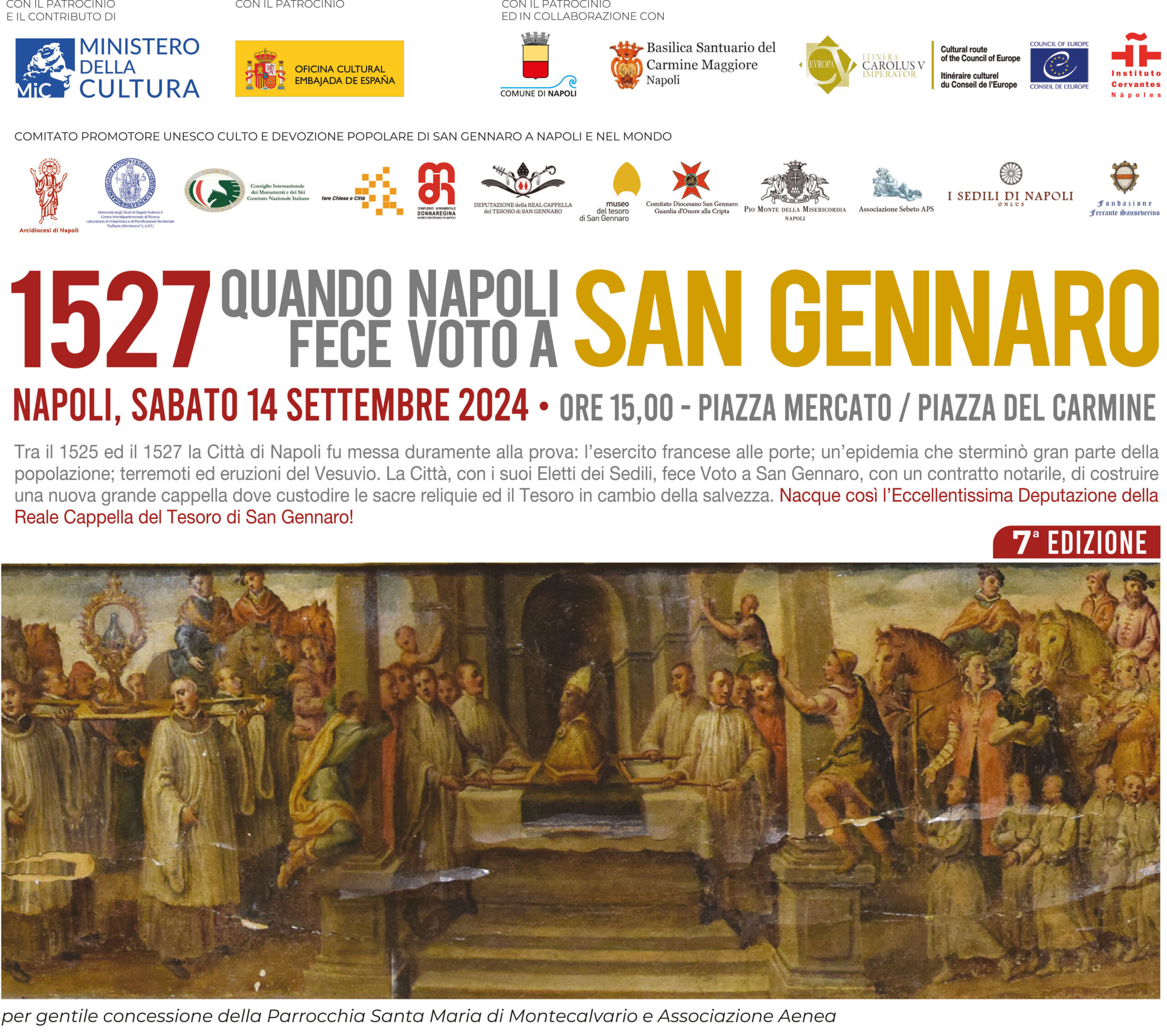 1527 QUANDO NAPOLI FECE IL VOTO A SAN GENNARO